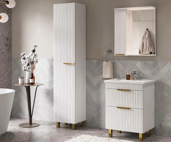 тумба с раковиной VOLNA LOTTY GOLD 60